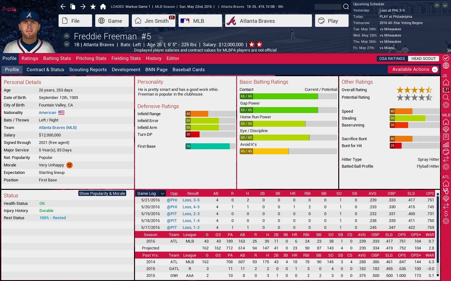 Out of the Park Baseball 17 Screenshot 6