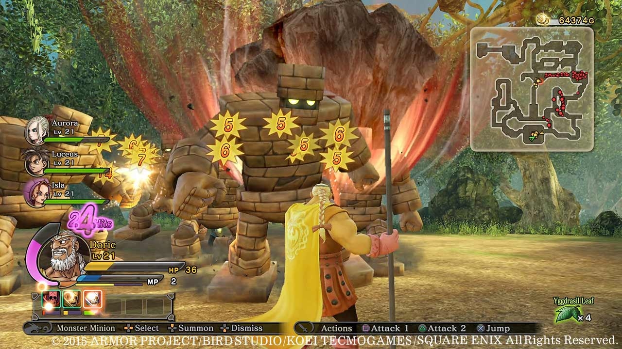 DRAGON QUEST HEROES: The World Tree's Woe and the Blight Below Screenshot 5