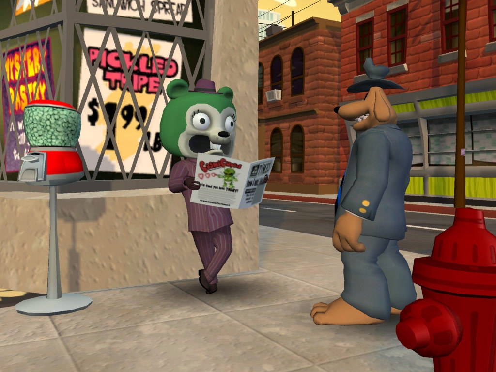 Sam & Max: 103 - The Mole, the Mob and the Meatball Screenshot 2
