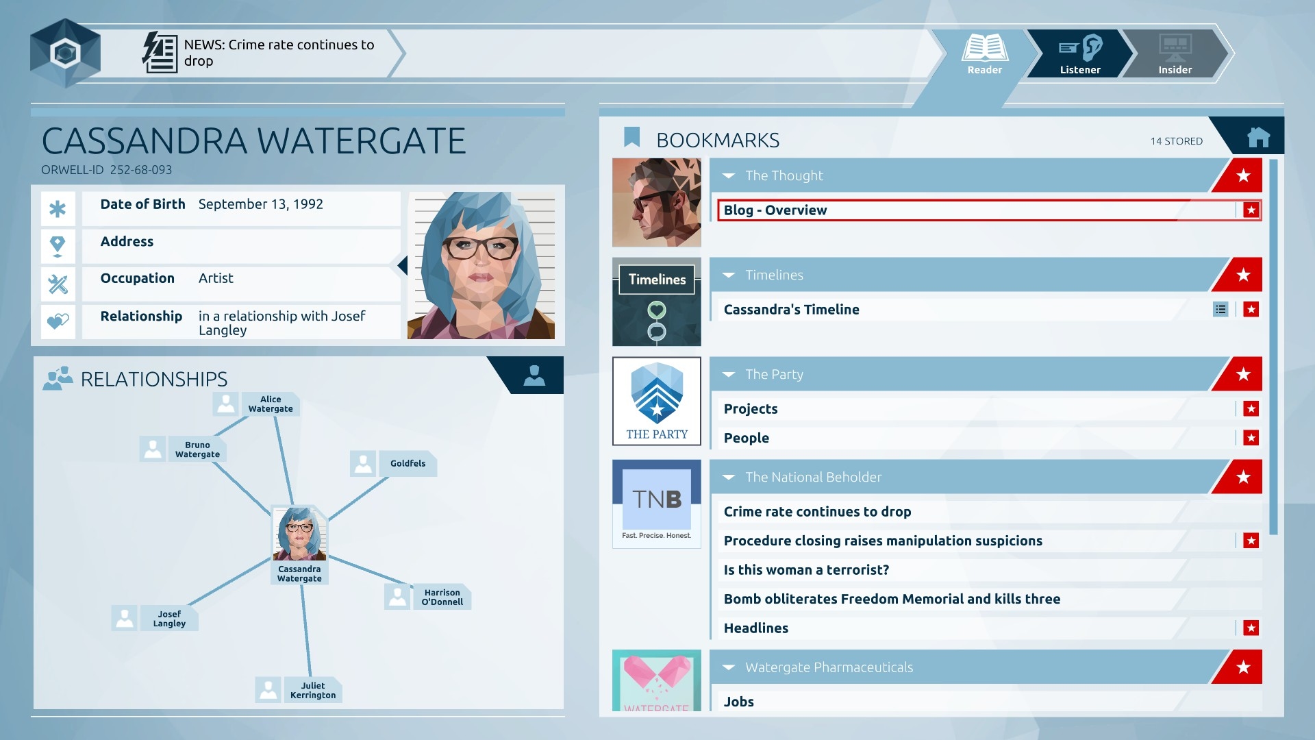 Orwell: Keeping an Eye On You Screenshot 7
