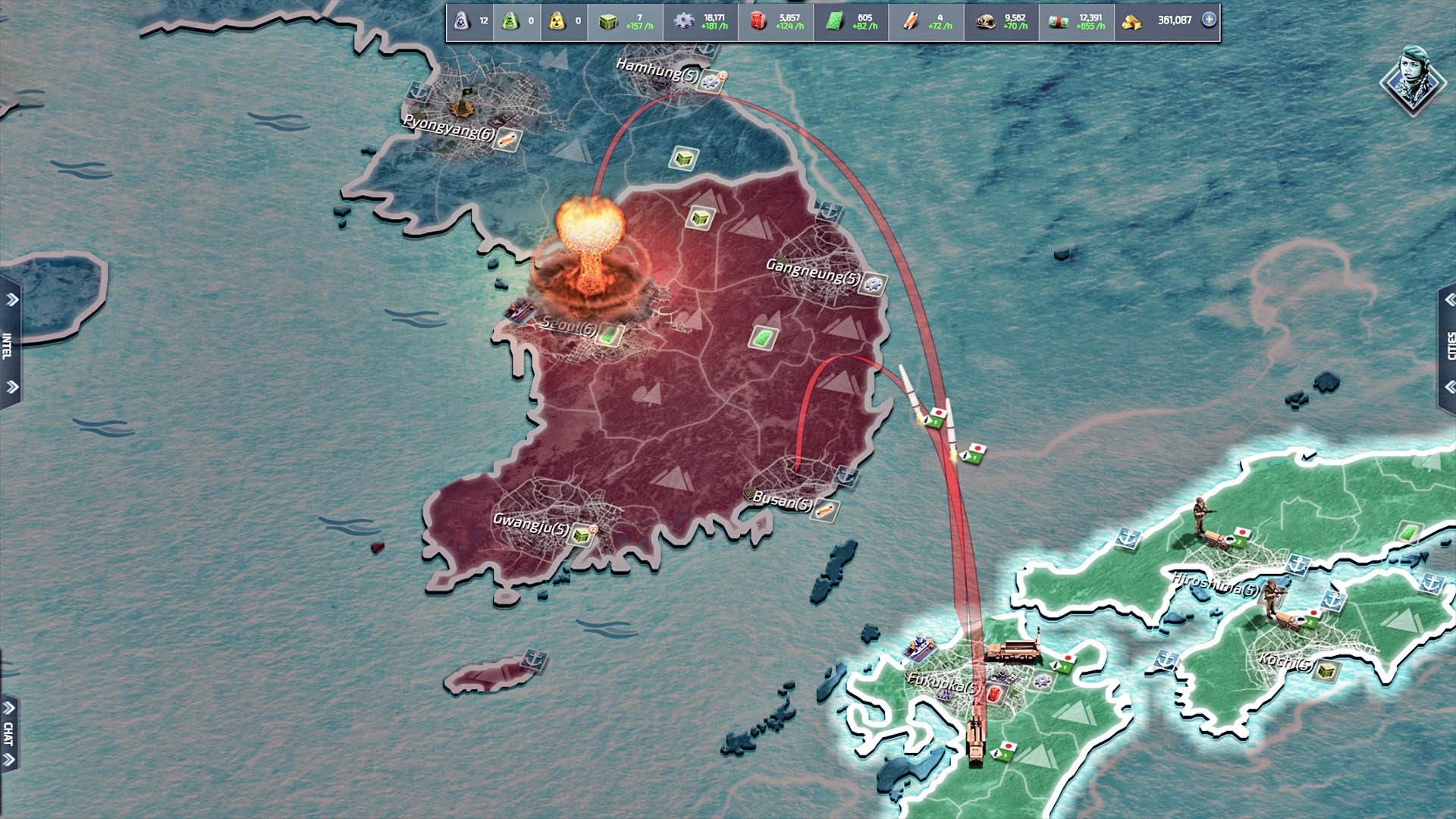 CONFLICT OF NATIONS: WORLD WAR 3 Screenshot 4