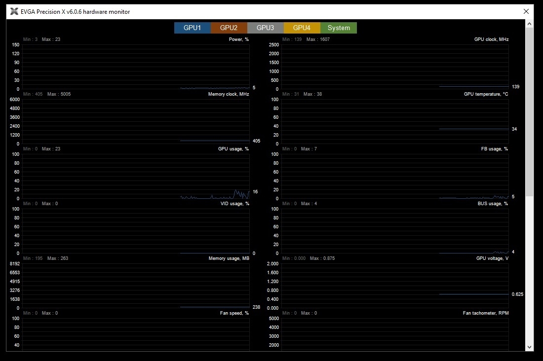 EVGA Precision XOC Screenshot 3
