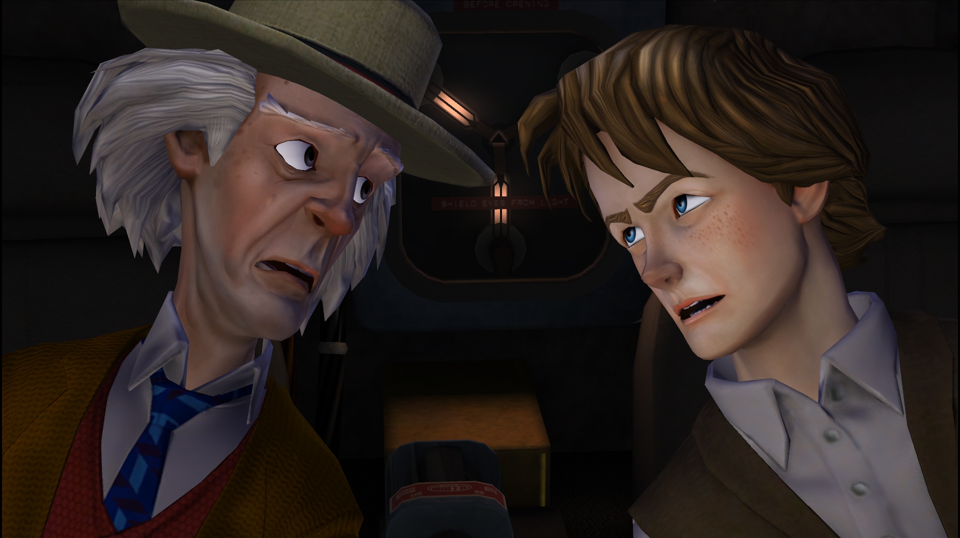 Back to the Future: The Game - Episode 2. Get Tannen Screenshot 2