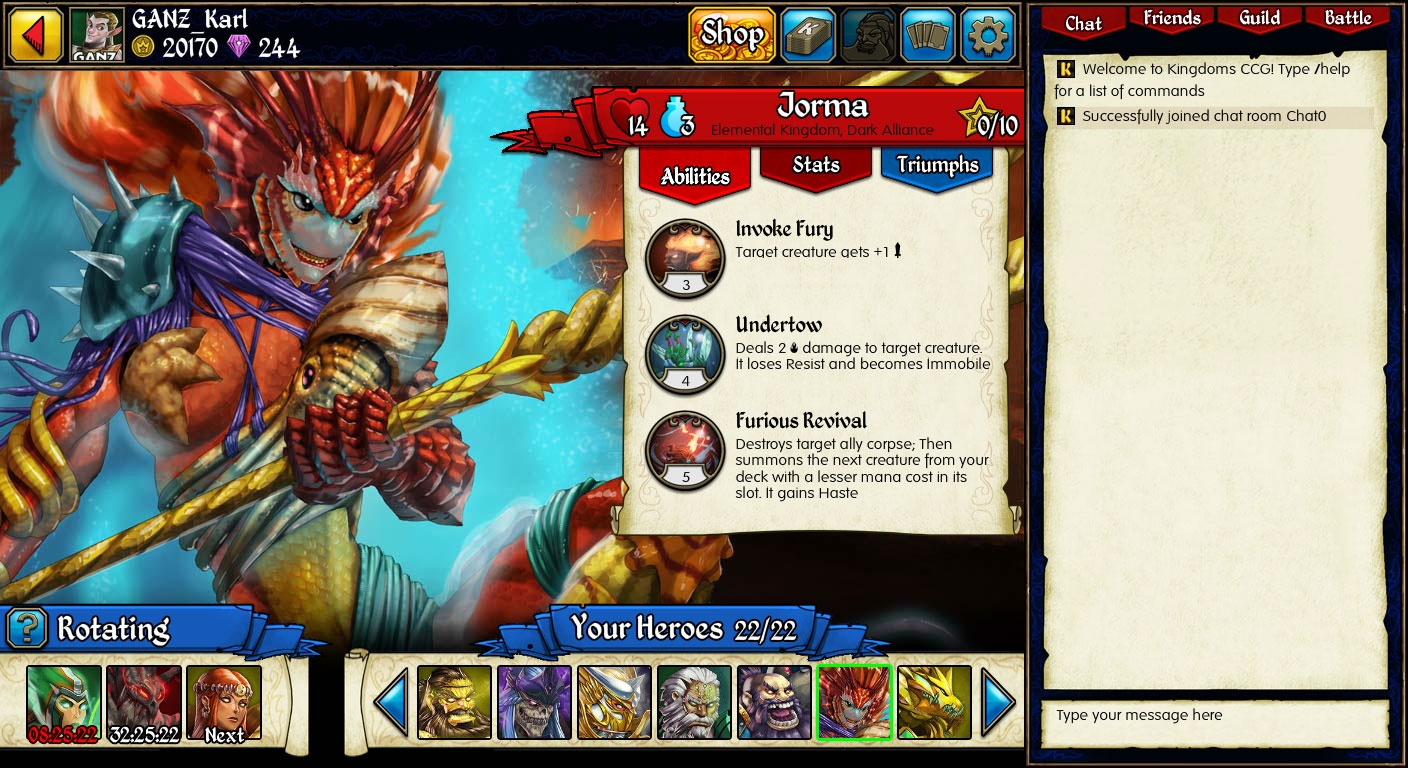 Kingdoms CCG Screenshot 5