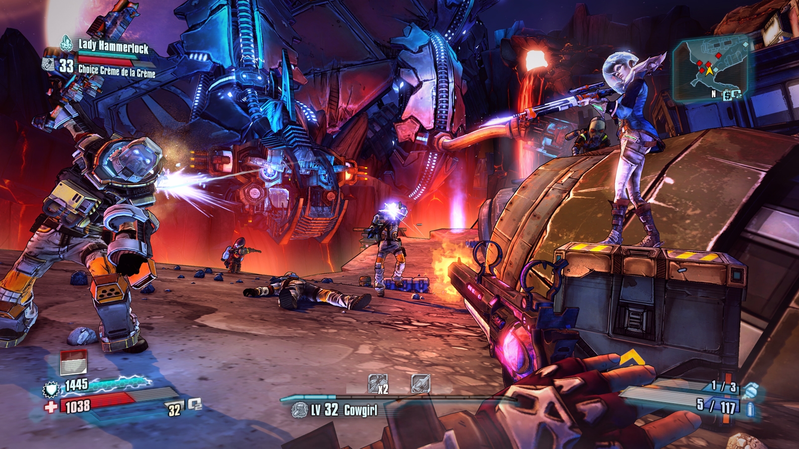 Borderlands: The Pre-Sequel - Lady Hammerlock Pack Screenshot 3