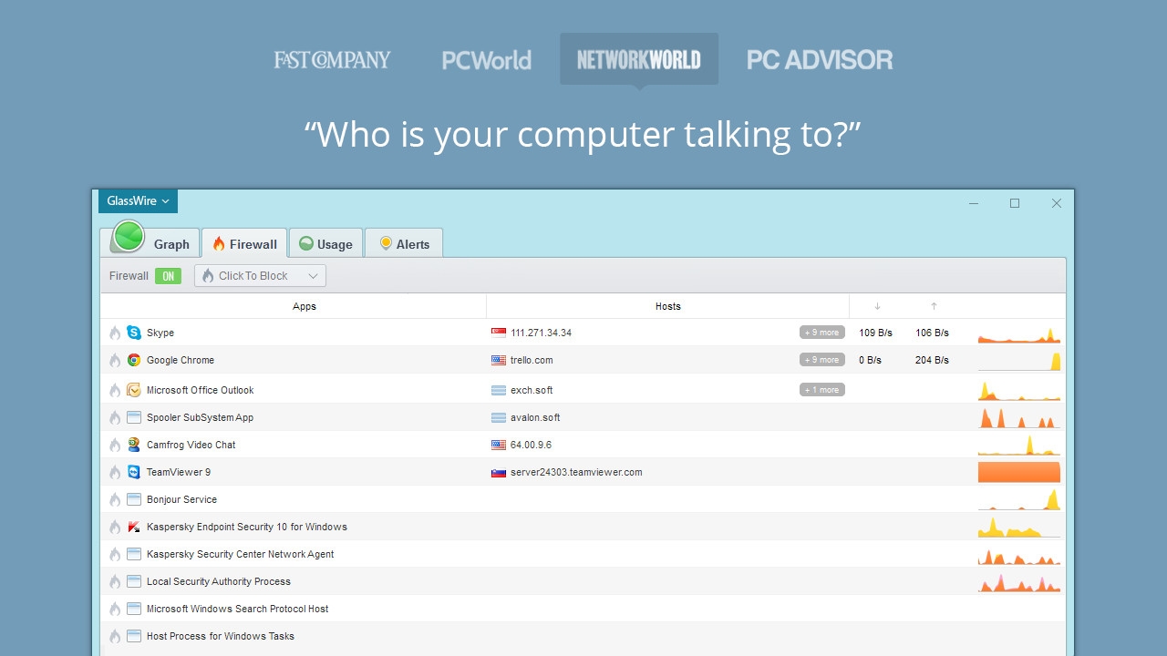 GlassWire Screenshot 4