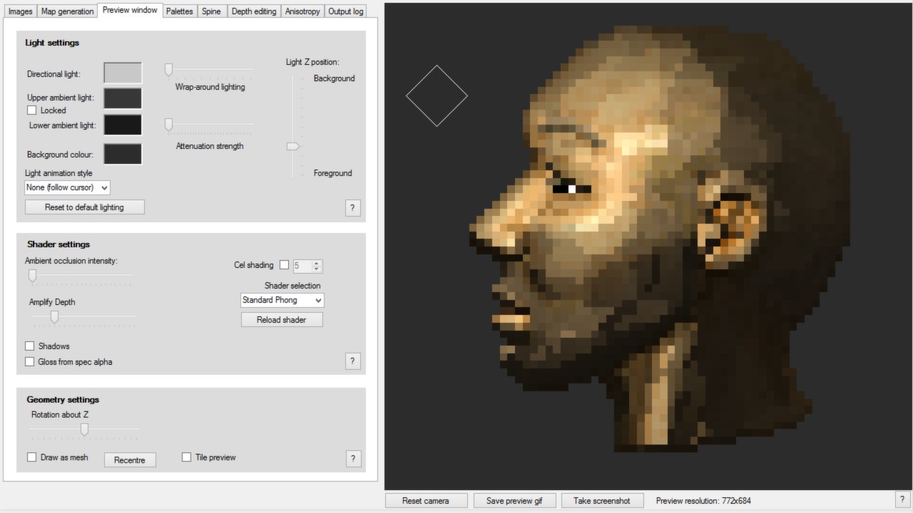 Sprite Lamp Screenshot 2