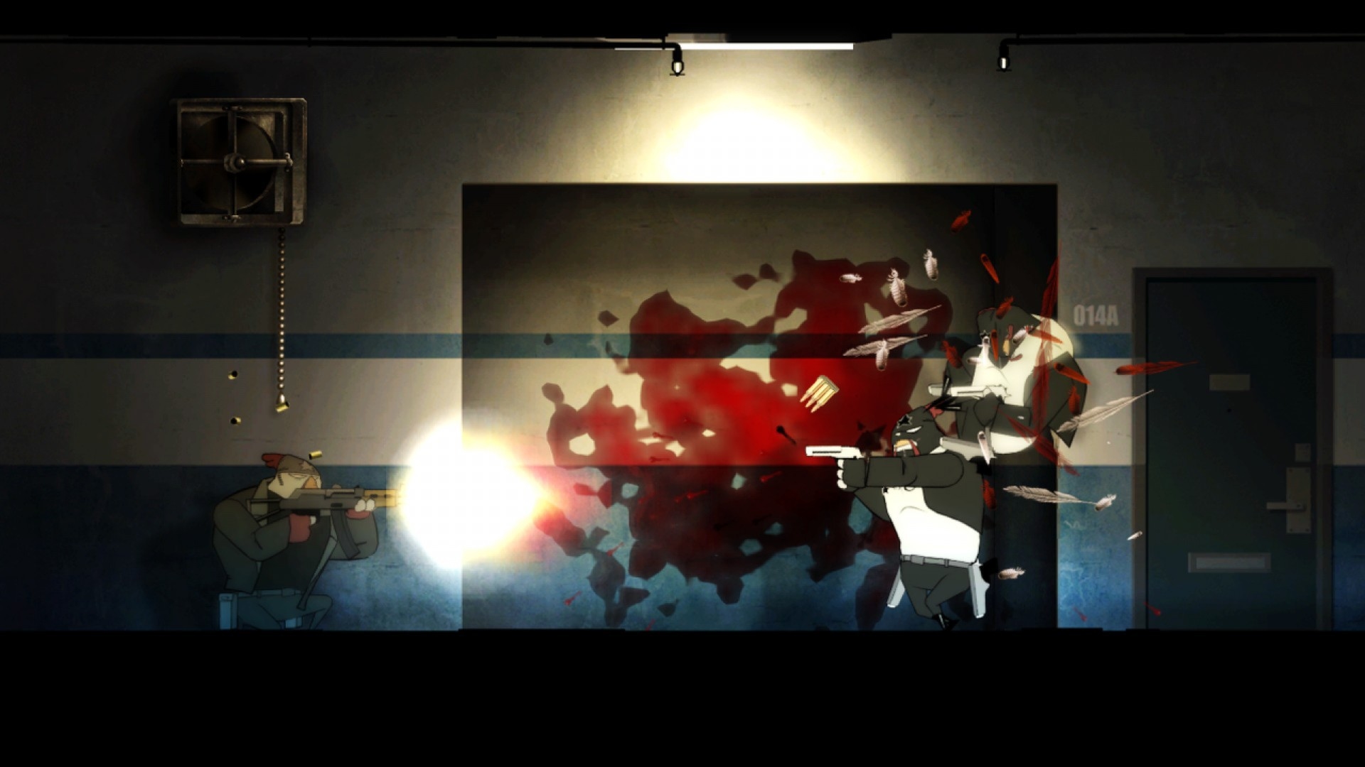 Rocketbirds: Hardboiled Chicken Screenshot 2