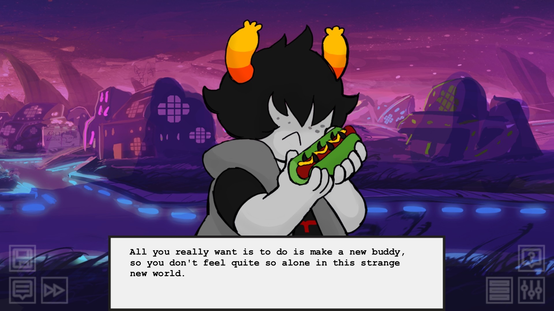 Hiveswap Friendsim Screenshot 3