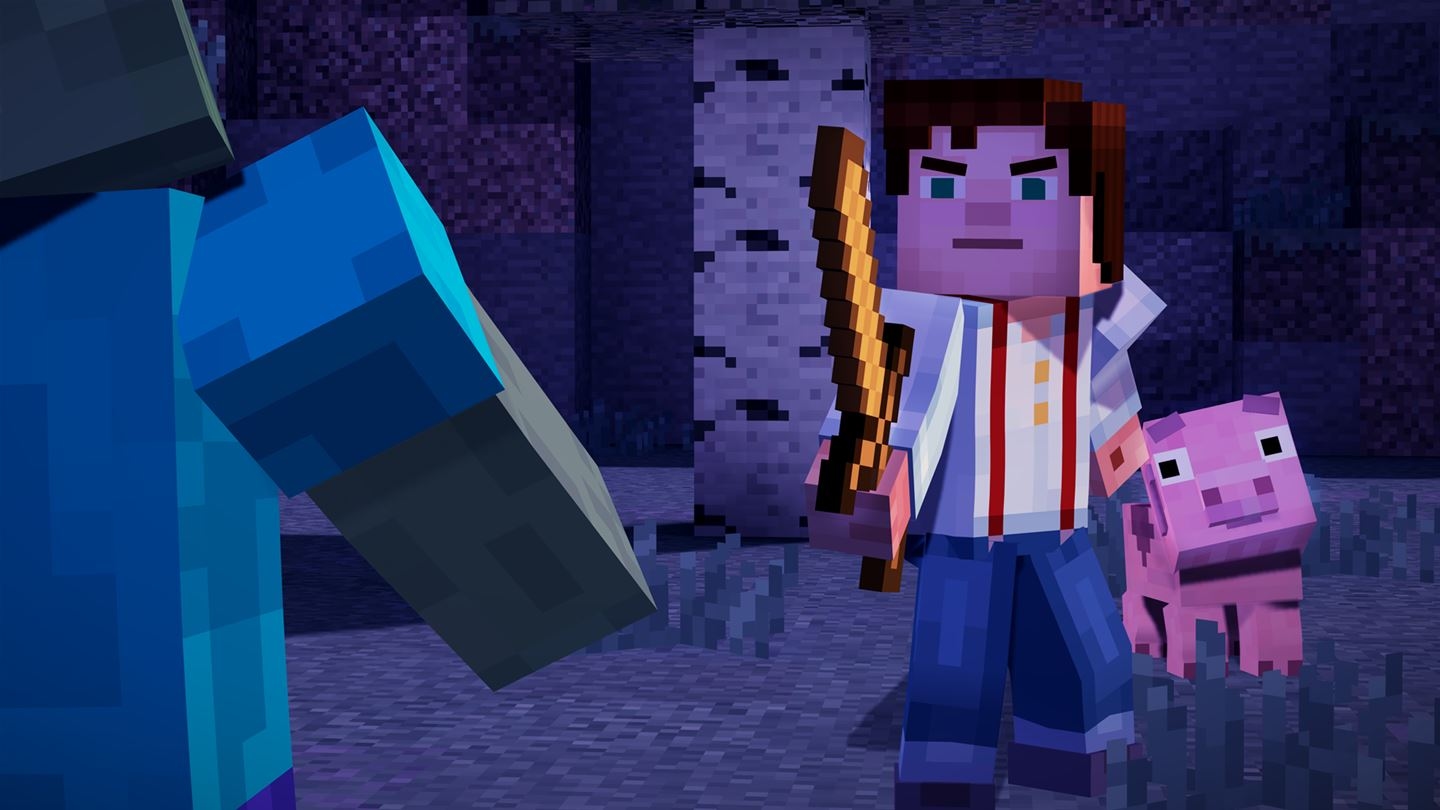Minecraft: Story Mode - Episode 1: The Order of the Stone Screenshot 3