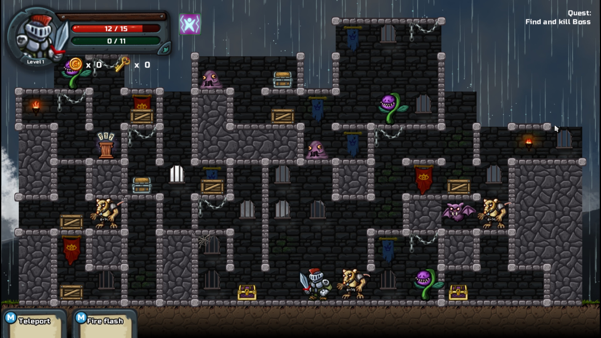 Dungetris Screenshot 1