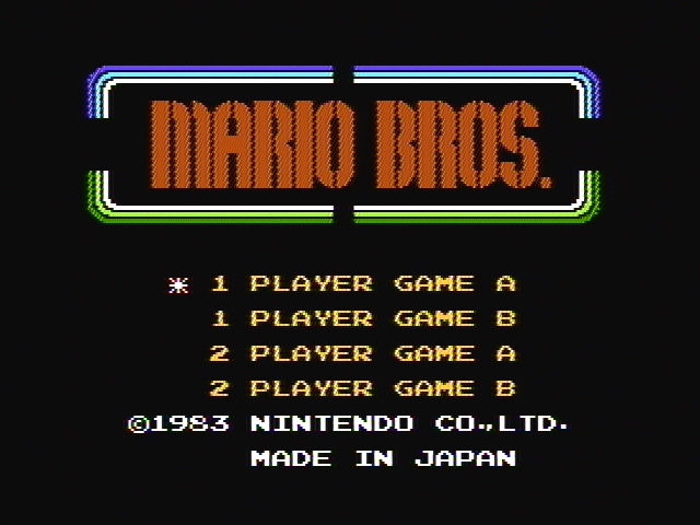 Mario Bros. (1983) Screenshot 2