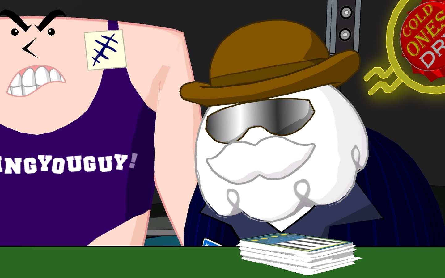 Strong Bad's Cool Game for Attractive People: Episode 4 - Dangeresque 3: The Criminal Projective Screenshot 4