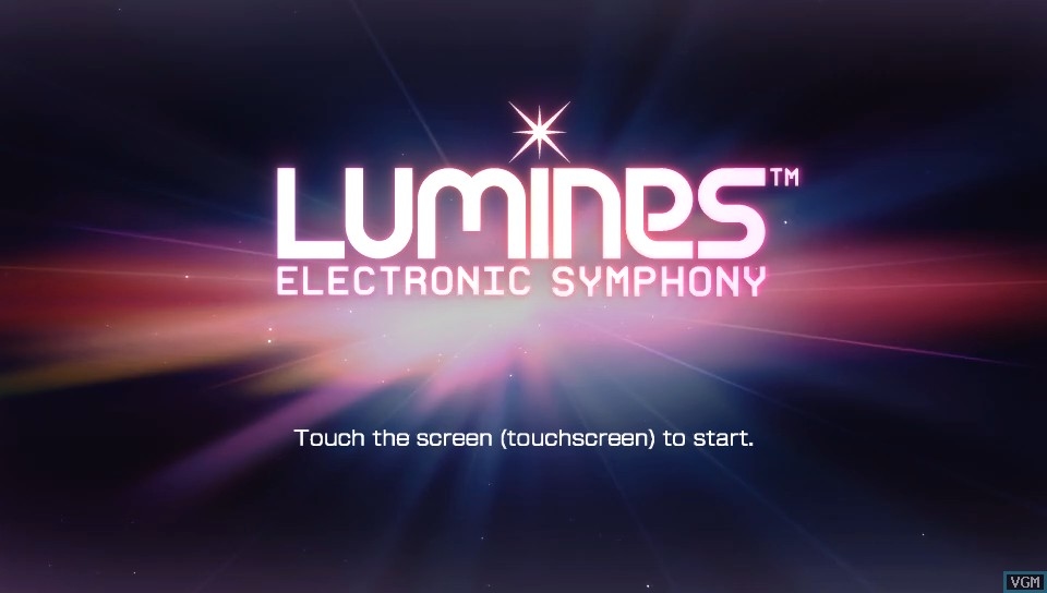 Lumines Electronic Symphony Screenshot 2