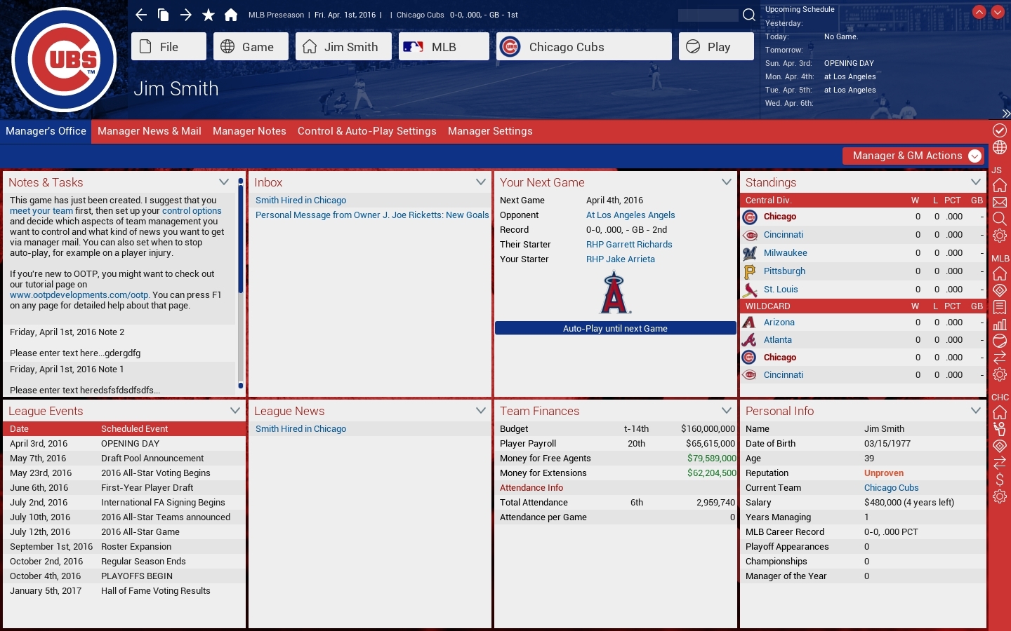 Out of the Park Baseball 17 Screenshot 3