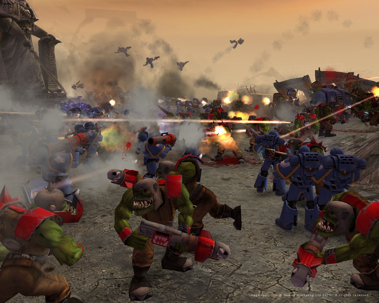 Warhammer 40,000: Dawn of War Screenshot 2