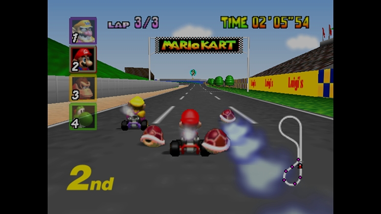 Mario Kart 64 (1996) Screenshot 7