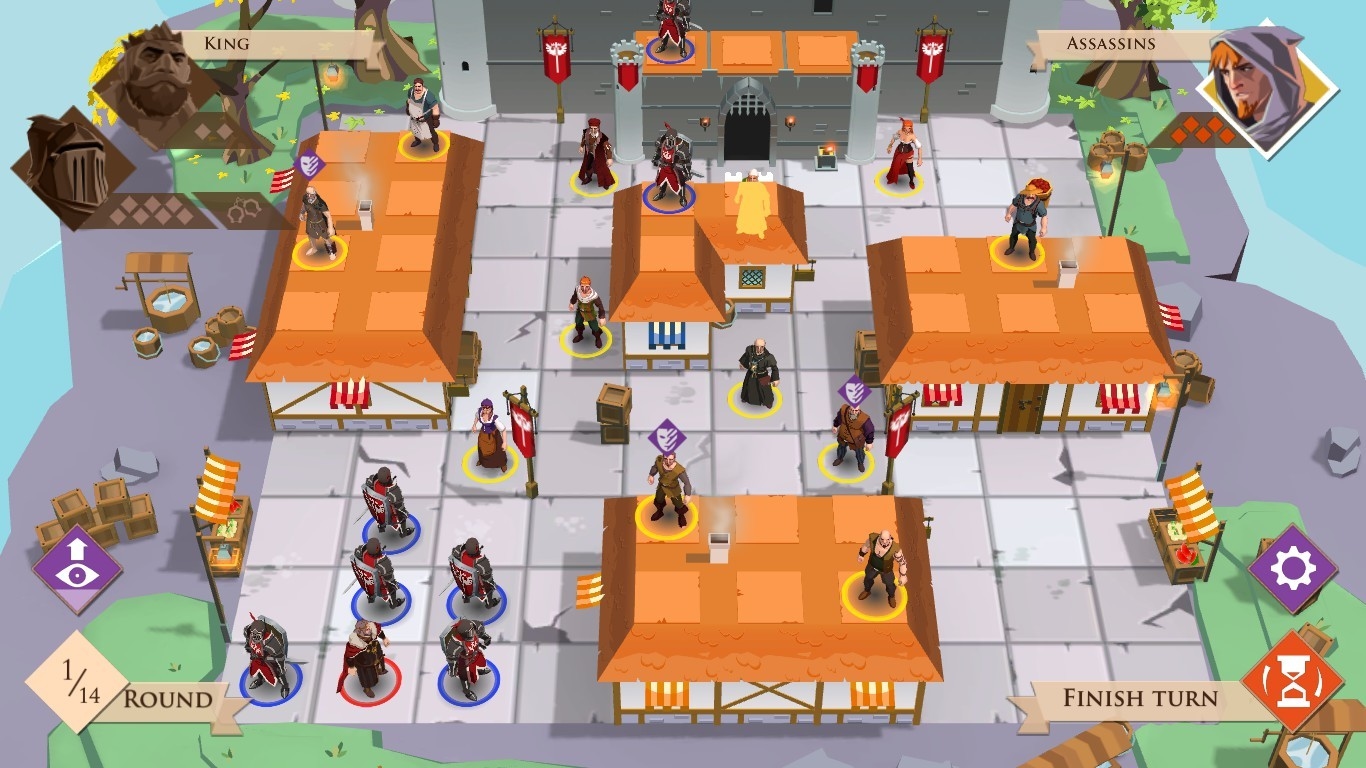 King and Assassins: The Board Game Screenshot 3