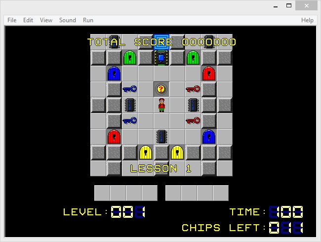 Chip's Challenge Screenshot 1