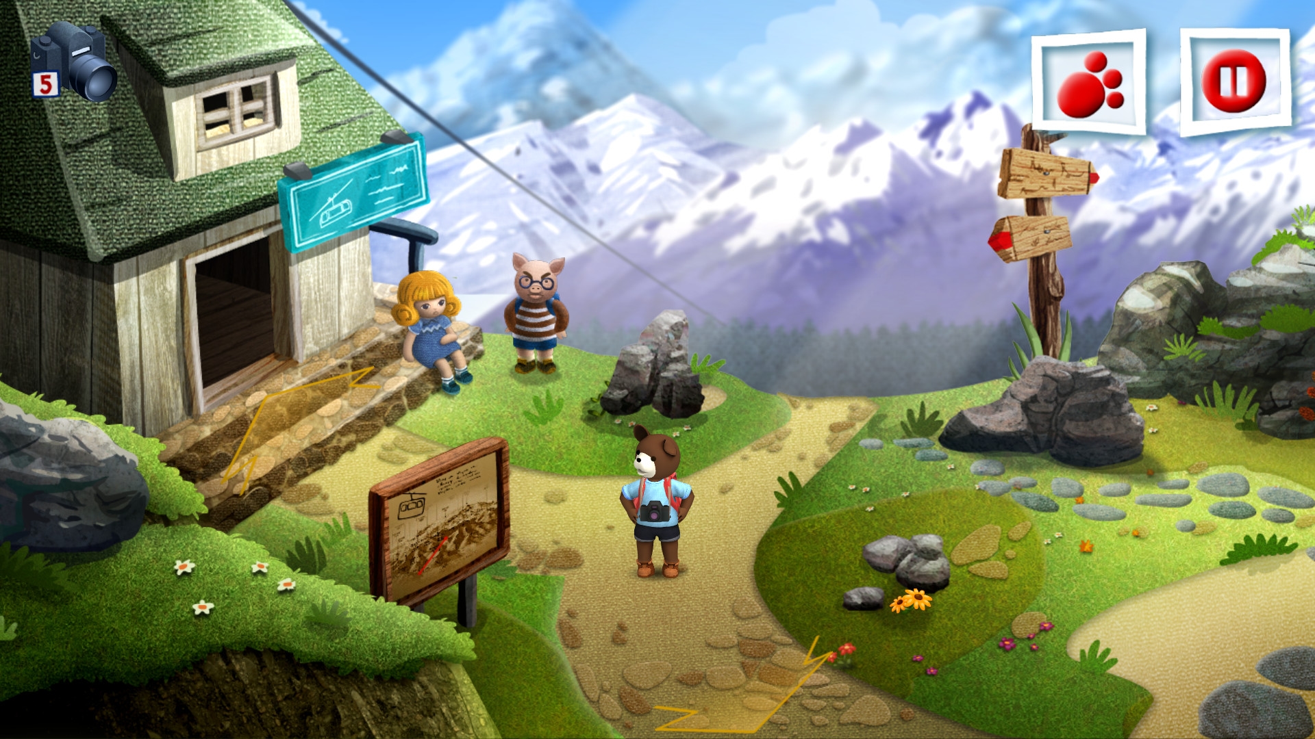 Teddy Floppy Ear - Mountain Adventure Screenshot 3